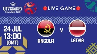 Ангола до 17 жен - Латвия до 17 жен. Обзор матча