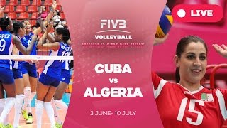 Куба жен - Алжир жен. Обзор матча