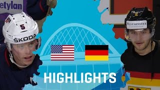 США - Германия. Обзор матча