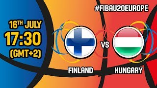 Финляндия до 20 - Венгрия до 20. Обзор матча