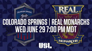 Колорадо Спрингс - Реал Монархс. Обзор матча