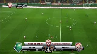 Ахмат - Амкар. Обзор матча