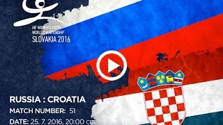 Россия до 18 жен - Хорватия до 18 жен. Обзор матча