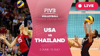 США жен - Таиланд жен. Обзор матча