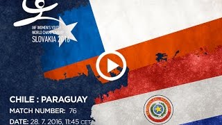 Чили до 18 жен - Парагвай до 18 жен. Обзор матча