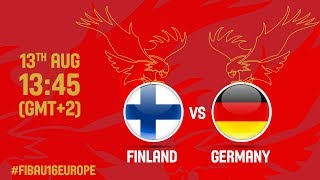 Финляндия до 16 - Германия до 16. Обзор матча