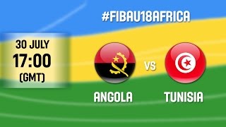 Ангола до 18 - Тунис до 18. Обзор матча