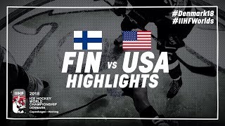 Финляндия - США. Обзор матча