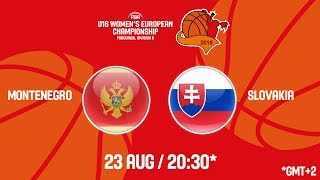 Черногория до 16 жен - Словакия до 16 жен. Обзор матча