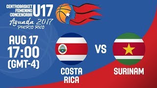 Коста-Рика до 17 жен - Суринам до 17 жен. Обзор матча