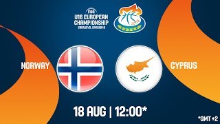 Норвегия до 16 - Кипр до 16. Обзор матча