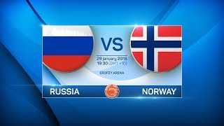 Россия - Норвегия. Обзор матча