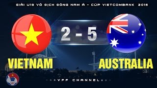 Вьетнам до 19 - Австралия до 19. Обзор матча
