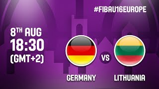Германия до 16 жен - Литва до 16 жен. Обзор матча