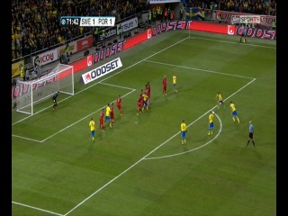 Швеция - Португалия. Обзор матча