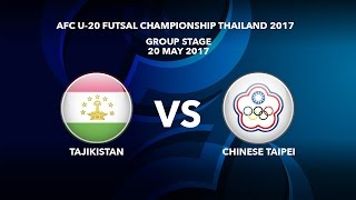Таджикистан до 20 - Китайский Тайбэй до 20. Обзор матча