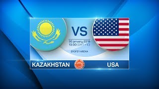 Казахстан - США. Обзор матча