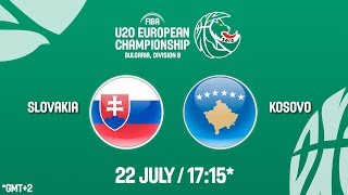 Словакия до 20 - Косово до 20. Обзор матча