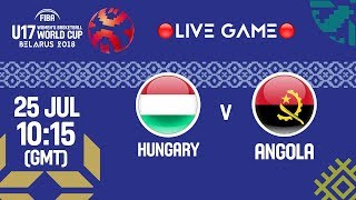 Венгрия до 17 - Ангола до 17. Обзор матча