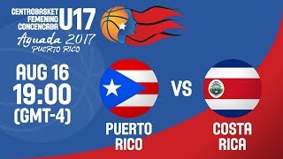 Пуэрто-Рико до 17 жен - Коста-Рика до 17 жен. Обзор матча