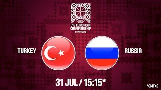 Турция до 18 - Россия до 18. Обзор матча