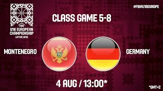 Черногория до 18 - Германия до 18. Обзор матча