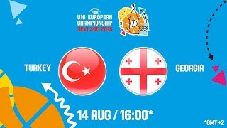 Турция до 16 - Грузия до 16. Обзор матча