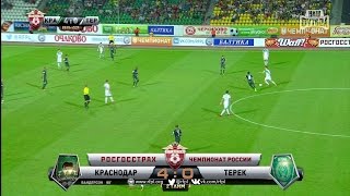 Краснодар - Ахмат. Обзор матча