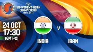 Индия до 16 жен - Иран до 16 жен. Обзор матча