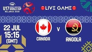 Канада до 17 жен - Ангола до 17 жен. Обзор матча