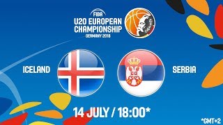Исландия до 20 - Сербия до 20. Обзор матча