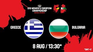 Греция до 18 жен - Болгария до 18 жен. Обзор матча