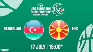 Азербайджан до 20 - Македония до 20. Обзор матча