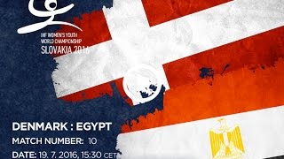 Дания до 18 жен - Египет до 18 жен. Обзор матча