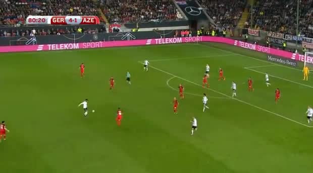 Германия - Азербайджан. Обзор матча