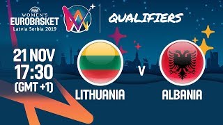 Литва жен - Албания жен. Обзор матча