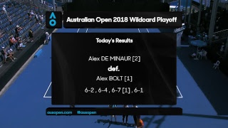 Australian Open. Квалификация - . Обзор матча