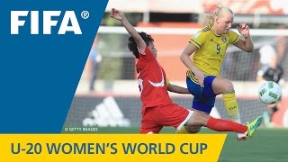 Швеция до 20 жен - КНДР до 20 жен. Обзор матча