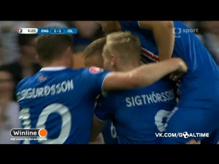 1:1 - Гол Сигурдссона