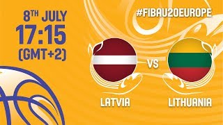 Латвия жен. до 20 - Литва жен. до 20. Обзор матча