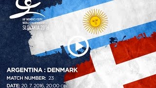 Аргентина до 18 жен - Дания до 18 жен. Обзор матча