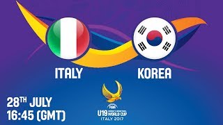 Италия до 19 жен - Республика Корея до 19 жен. Обзор матча