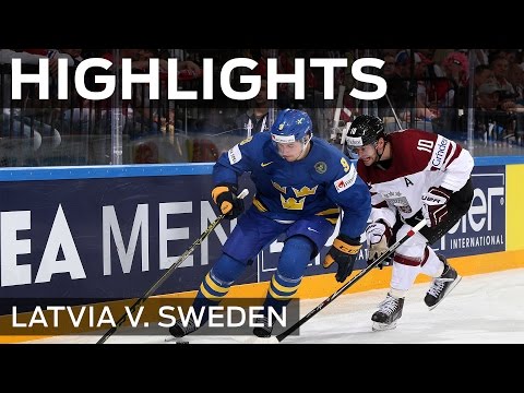 Латвия - Швеция. Обзор матча