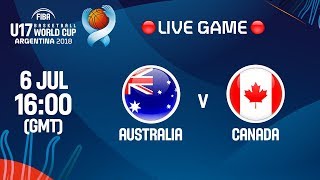 Австралия до 17 - Канада до 17. Обзор матча
