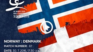 Норвегия до 18 жен - Дания до 18 жен. Обзор матча