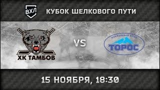 ХК Тамбов - Торос. Обзор матча