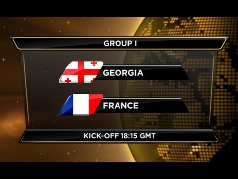 сборная Грузии - сборная Франции. Обзор матча