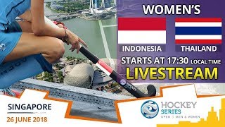 Индонезия жен - Таиланд жен. Обзор матча