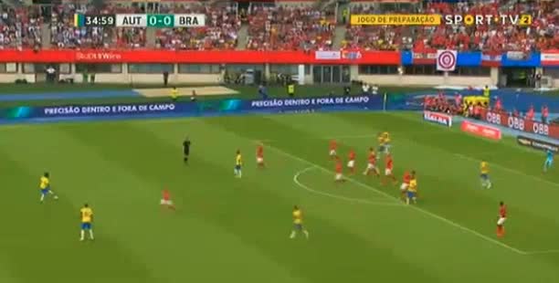 Австрия - Бразилия. Обзор матча