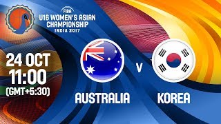 Австралия до 16  жен - Республика Корея до 16 жен. Обзор матча